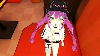  【3D】米尔给你的鸡巴一些惊人的服务 